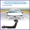 1pcs Bumper Bracket Side Retainer Replacer for Toyota Corolla No.52115-02480