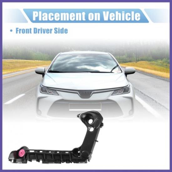 1pcs Bumper Bracket Side Retainer Replacer for Toyota Corolla No.52115-02480