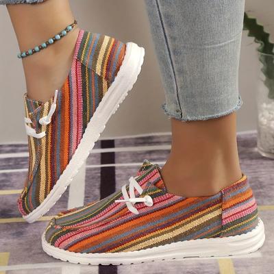 Mode Neu 2024 Mode Lässig Übergröße Ballerinas Schuhe Damen Arbeitsschuhe Bequem Atmungsaktiv Damen Slipper Sneaker Zapatos De Mujer