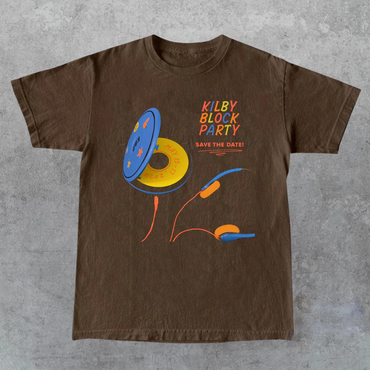 Collection Kilby Block Party 2026 Gift For Fans to 5XL T-shirt S6573 S разноцветный