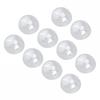 Fine Quality Clear Plastic Baubles for DIY Christmas Projects and Gifts