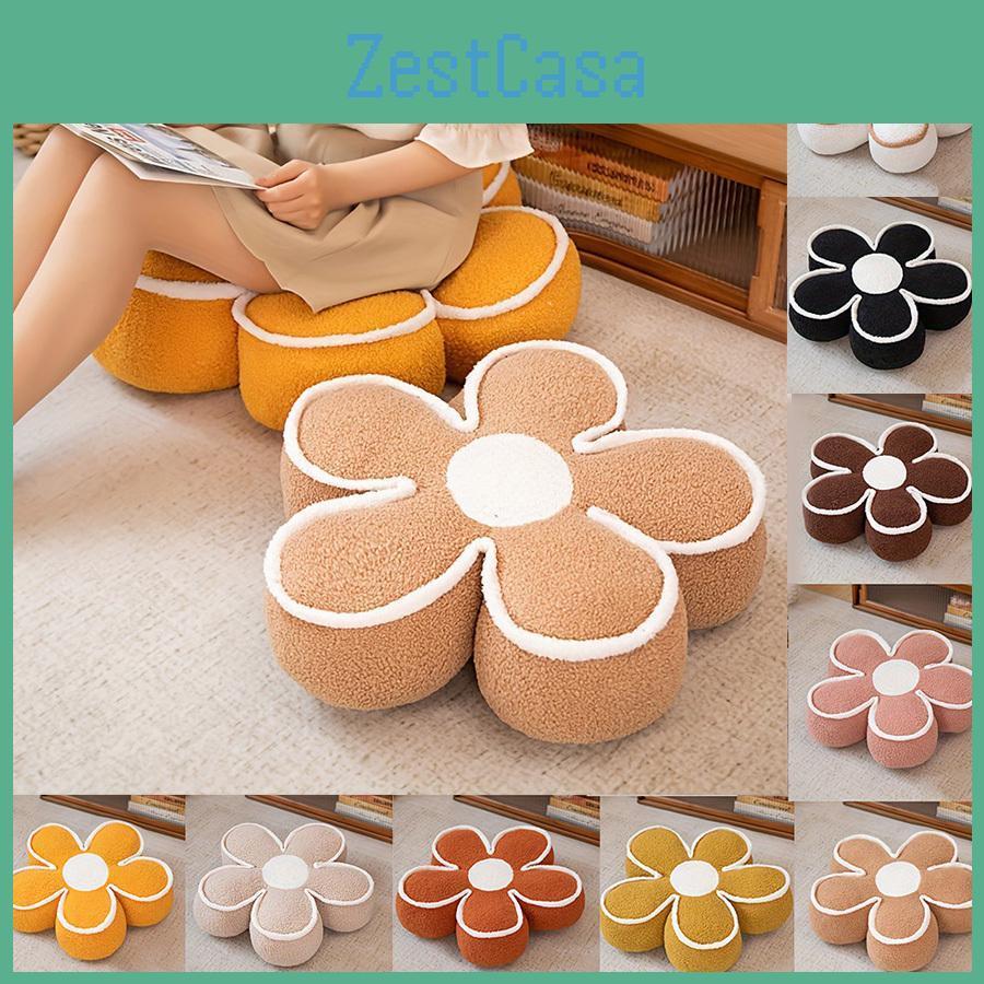 Shaped Floor Flower 1pc Pillow Cute Seat Cushion Home Decor Gift For Halloween Thanksgiving Christmas New Year Valentines Day