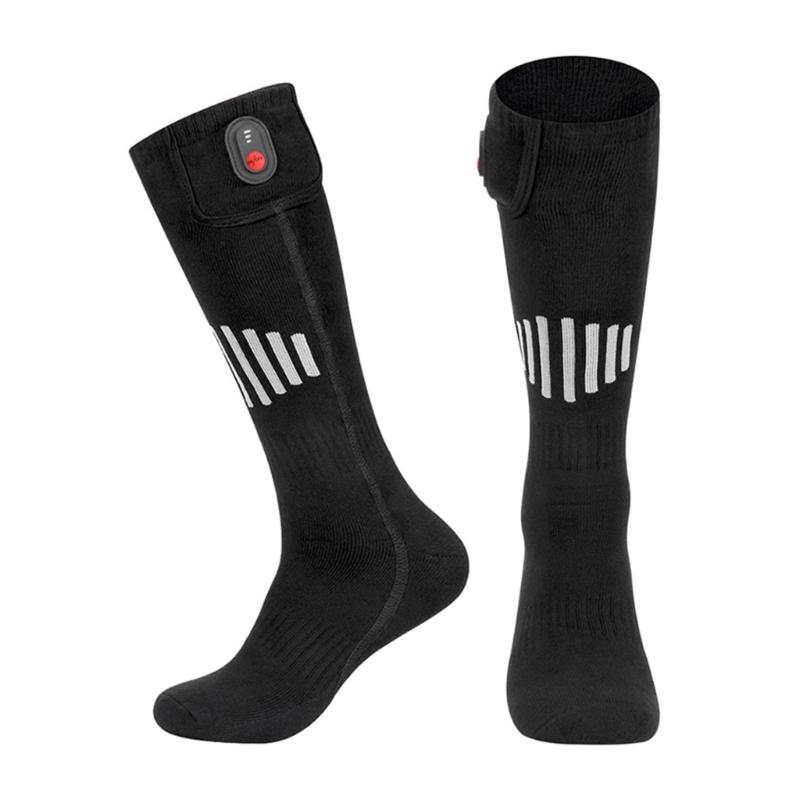 Full Soles Heating Electric Socks Heated Socks 5V 4000mAh Rechargeable Battery Electric Heated Socks for Men and Women