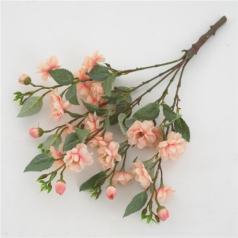 Bouquet Realistic Rose Artificial Flower For Home Decor And Photography Prop