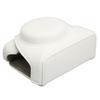 Camera Case Bag Anti Impact Curved Bottom Classic Simple Protective Camera Case for ZV1White