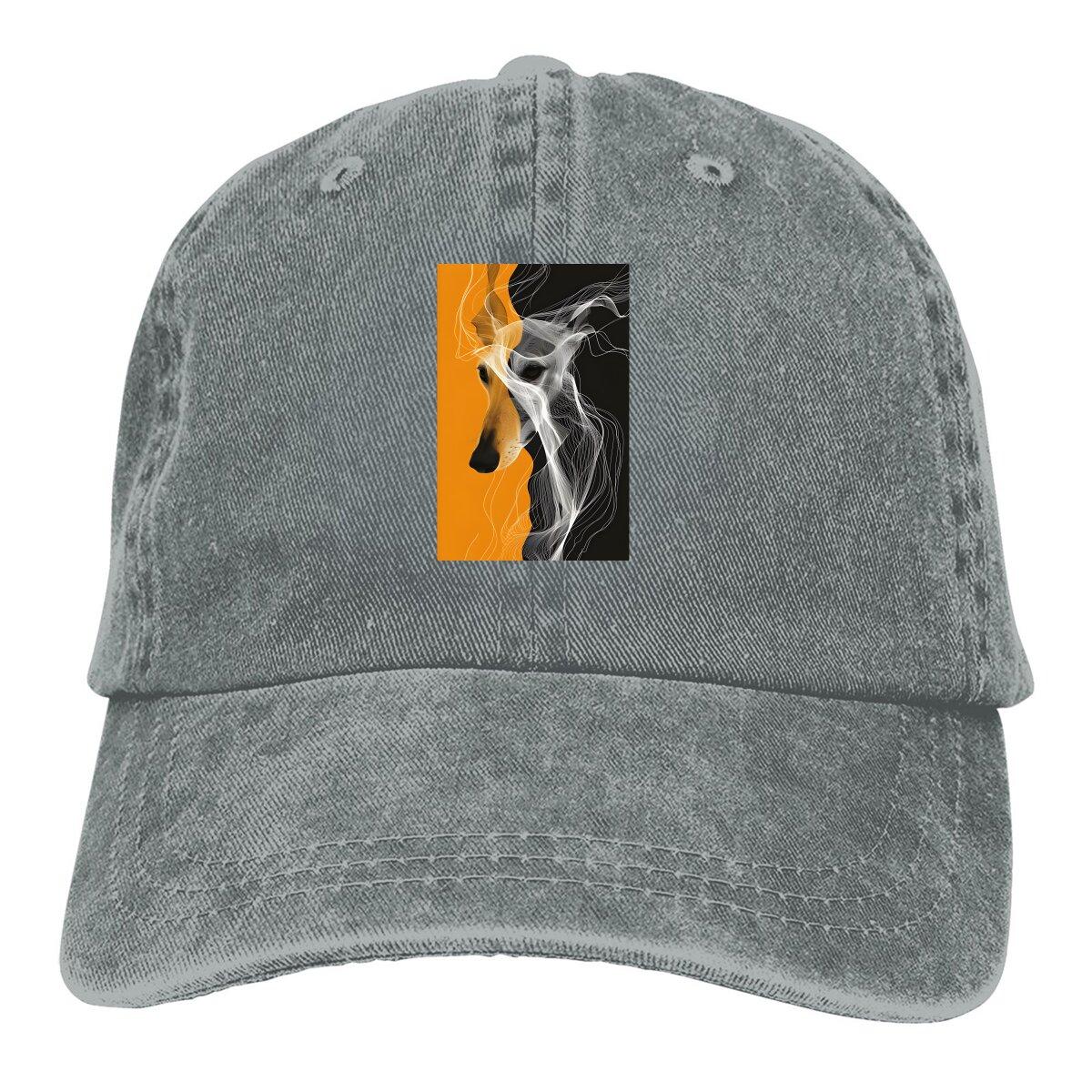 Two Tone Greyhound Baseball Cap Unisex Hats Women Visor Protection Snapback Greyhound Caps One Size
