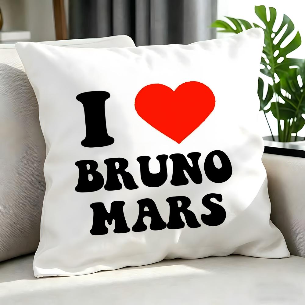 Sänger - Bruno Mars Kissenbezug Kissenbezug-Set 4 Stück 50x50 45x45 40x40 Kissenbezug Dekorativ Sofa Heimdekoration
