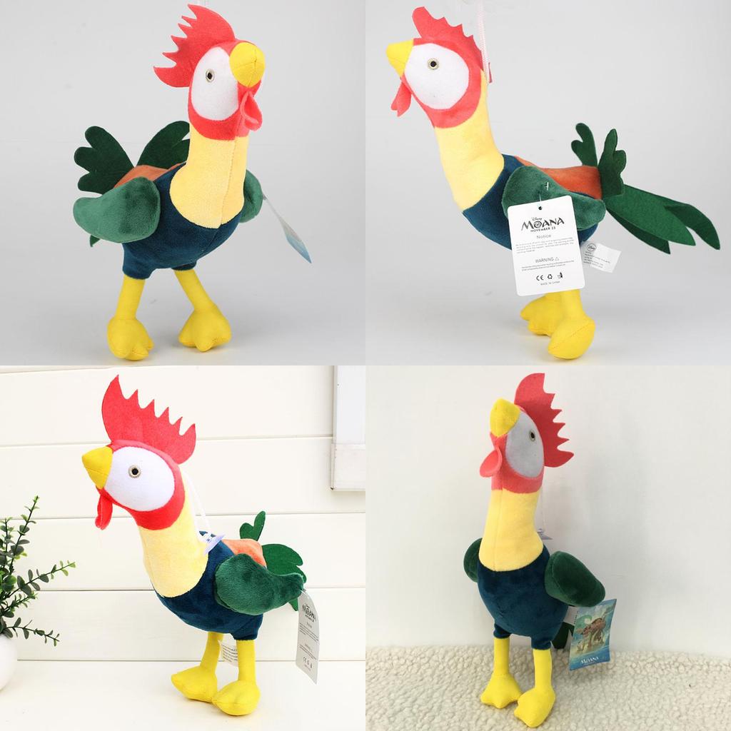 Rozkošná 20cm plyšová panenka Heihei z filmu Disneyho Vaiana Ideální pro všechny věkové kategorie