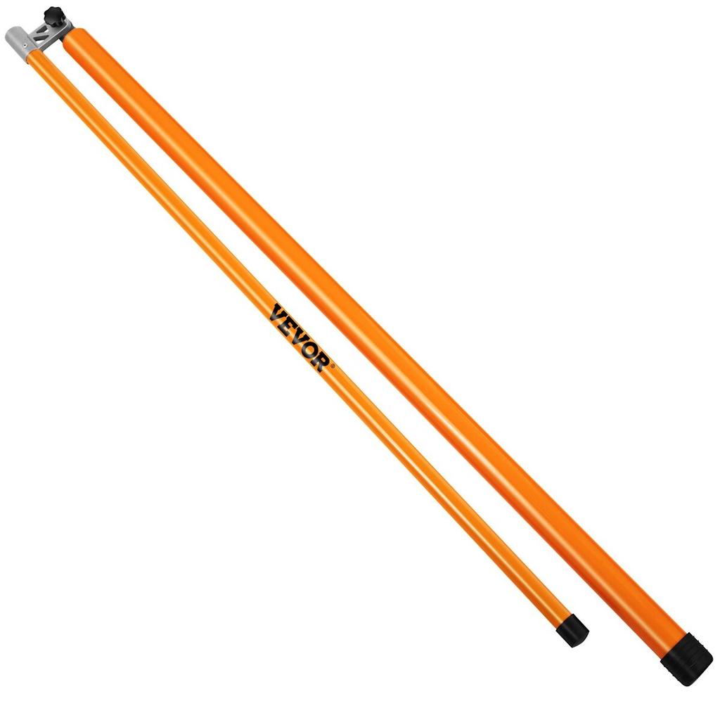 Load Height Measuring Stick, 20\' Sturdy Fiberglass Truck Height Stick with Adjustable Pole, Non-conductive Truck Height Measuring Stick with Carrying