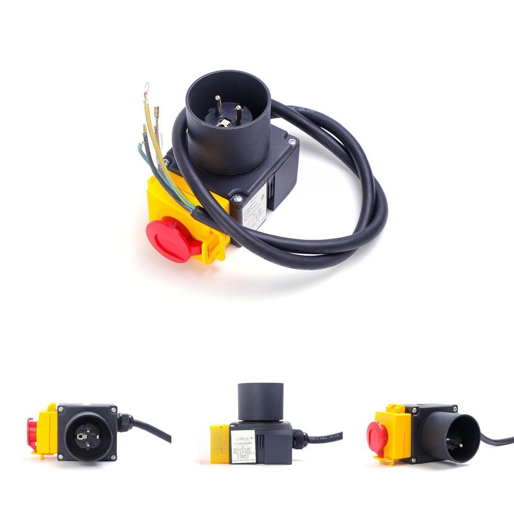 Interruttore Elettromagnetico Koa7 250v 16a per Seghe Circolari con Custodia Resistente in PA66
