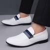 Male Wedding Leather Footwear Luxury Brand Mens Loafers New Designer Casual Shoes for Men All-match Male Dress Shoes