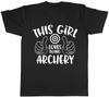 This Girl Loves Doing Archery Unisexs Unisexs Ladies Unisex TShirt