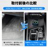 SHAOHAO Console Mat for Nissan Note Aura (e-POWER) 3rd Generation E13, Center Console Upper and Lower Tiers, Stain-Resistant, Non-Slip, Scratch-Resist
