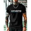 European Size Men's Casual Sport T-Shirt, Graphic Print T-Shirt, Casual Short Sleeve Crew Neck T-Shirt, Summer Outdoor Men's Apparel
