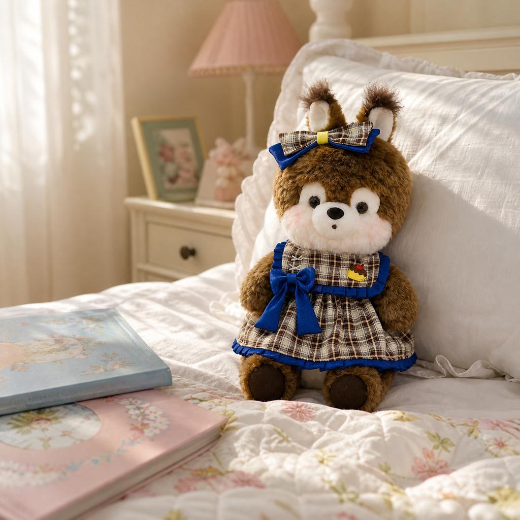 Soft Plush Stuffed Animal Toy, Cute and Cuddly for Home Decor and Play, Birthday Gift for Kids and Adults