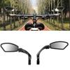 Bicycle Rearview Mirror 360 Degree Adjustable Bike Handlebar Rear View Mirror Cycling Accessories Bike Mirrors