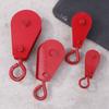 Metalen Katrol 0,05T/0,1T/0,2T/0,3T Enkel Wiel Roterend Hef Touw Katrolblok Gereedschap Marine Trekkracht Katrol Hefwiel Gereedschappen