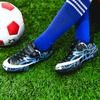 Youth Non-slip Wear-resistant Breathable Short Nail Velcro Football Shoes Trend Fashion Outdoor Leisure Sports Shoes