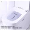 Square toilet seat cushion ring Toilet cover with seasonal zipper design Cute Household Waterproof Toilet Cushion
