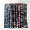 Women's Summer Bohemian Elephant Print Ice Silk Wide-Leg Yoga Pants