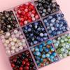 10mm Round Glass Beads: Hand-Woven Bracelet & Necklace DIY Material, Handmade Accessories