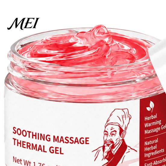 Soothing Massage Cream 1/2Pcs Body Thermal Gel, Natural Herbal Deep Tissue Cream, Firming & Smoothing Skin Moisturizer Nourishing Gel