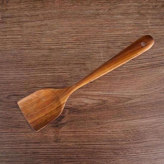 Wooden Cooking Utensils Cooking Spatulas Soup Ladles And Rice Spoons Nonstick Kitchen Tools for Comfortable Grip And Easy Cleaning