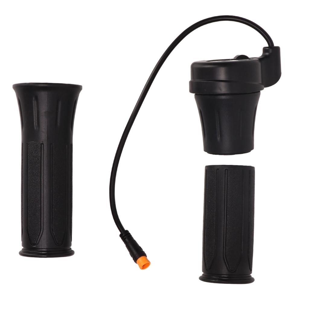 Electric Bicycle Scooter Throttle Grip Universal Electric Bike Split Half Twist Throttle with Waterproof Connector C028
