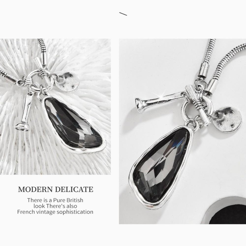 Personalized Charm Long Necklace Geometric Type Choker Necklace  Winter Season