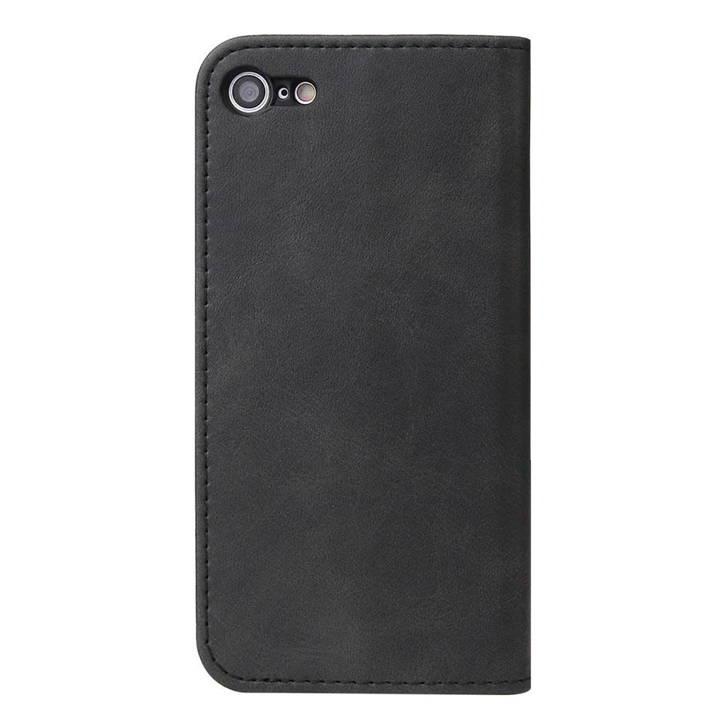 For iPhone SE (2020)/SE (2022)/7/8 4.7 inch Calf Texture Wallet Magnetic Leather Stand Phone Case