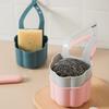 Kitchen Sink Drain Rack Hanging Soap Sponge Holder Shelf Adjustable Storage Basket Bathroom Faucet Holder Kitchen Accessories