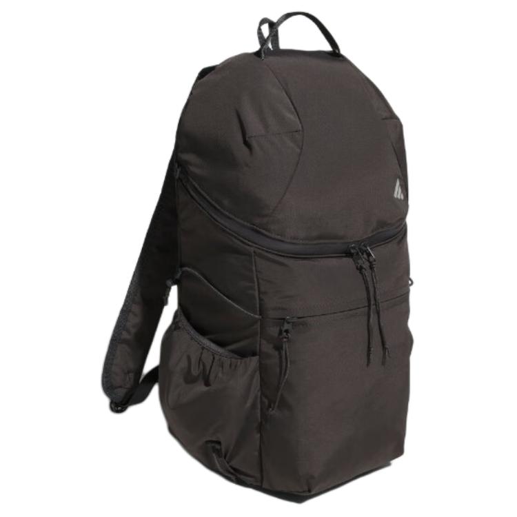 Adidas Recycled Polyester Backpack Medium Size Unisex Charcoal Black Adidas JZ0583