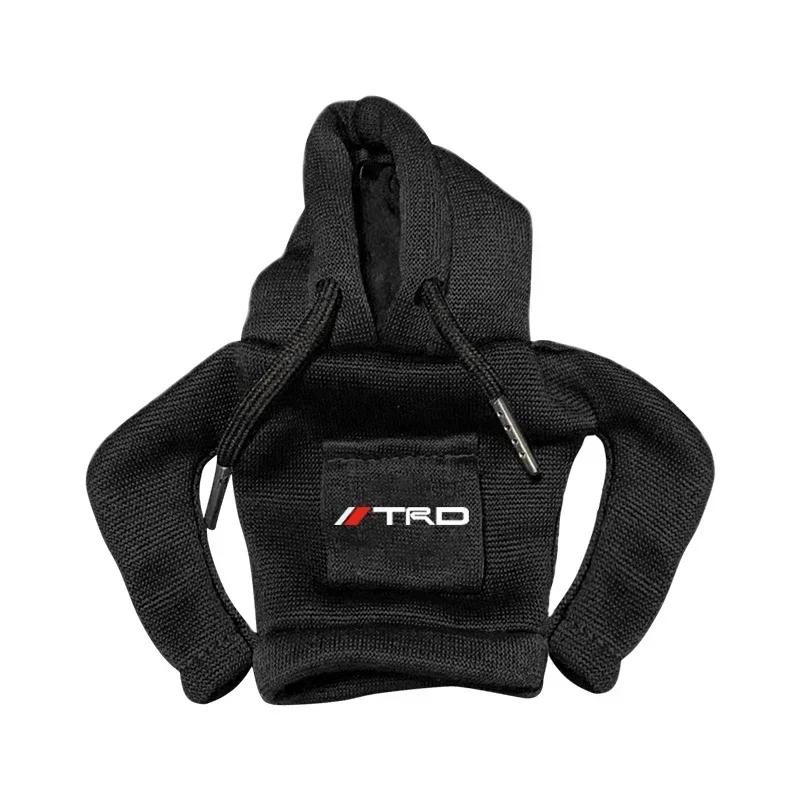 Hoodie Car Gear Car Shift Lever Cover Universal Car Gear Shift Knob For Toyota TRD Corolla Auris Yaris Rav4 CHR Camry 40 prius