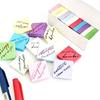 8 Pcs Stickier Note Adhesive Stickier Pad Simple Stickier Notes Aesthetic Memo Pad Colorful Notepads for Office Workers