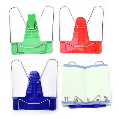 Reading Book Holder Support Document Shelf Bookstand Portable Metal Adjustable