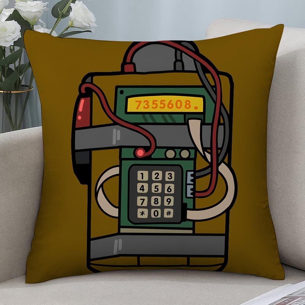 C-CS GO Bomb Anime Pillow Case Short Plush Pillow Covers Sofa Decorative Gift Home Double-sided Printing Cushion Cover