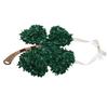 Lucky Clover Door Swag Multifunctional Plastic Artificial Lucky Clover Greenery Garland for Fireplace