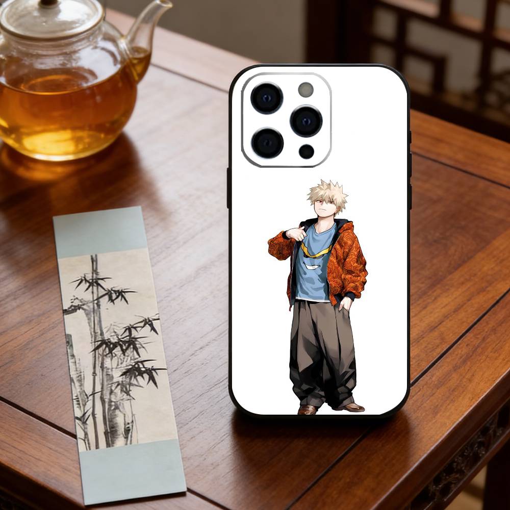Anime My Hero Academia Phone Case Silicone Soft For IPhone 17 16 15 14 13 12 11 X XR Plus Pro Max Plus