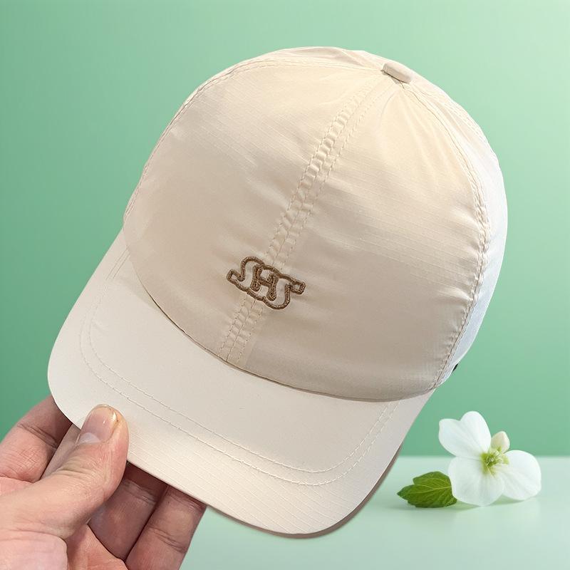 Summer Breathable Quick-Drying Soft Top Men'S And Women'S Short Brim Baseball Cap Spring And Autumn Versatile Fashion Show Face Small Cap