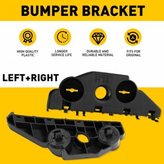 Fits 2016 2017 2018 Nissan Altima Front Bumper Bracket Retainers Left Right 2pcs
