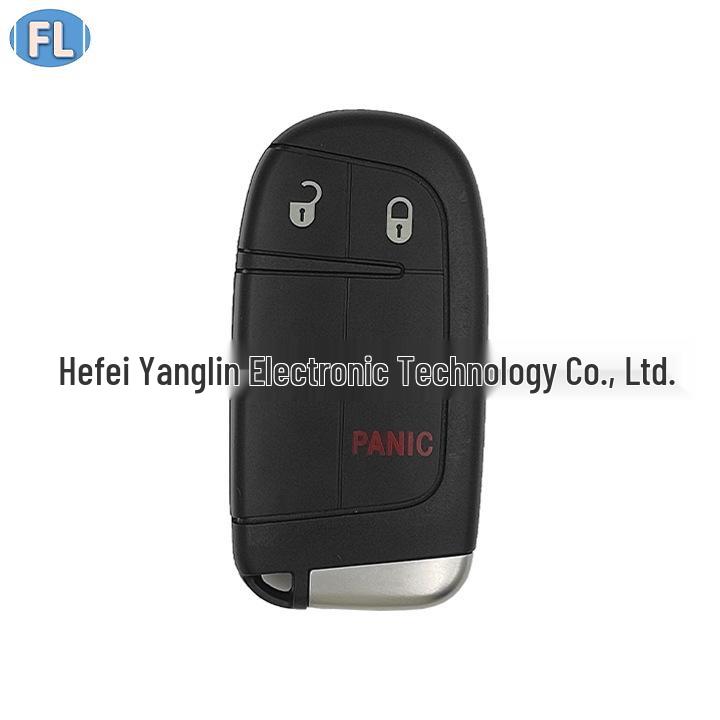 Kompatibel mit Jeep Compass Smart Card, 2+1 Tasten, 433MHz 4A Chip