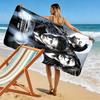 Supernatural Print Beach Towel, Large Soft Quick Dry Towel for Beach Camping Swimming