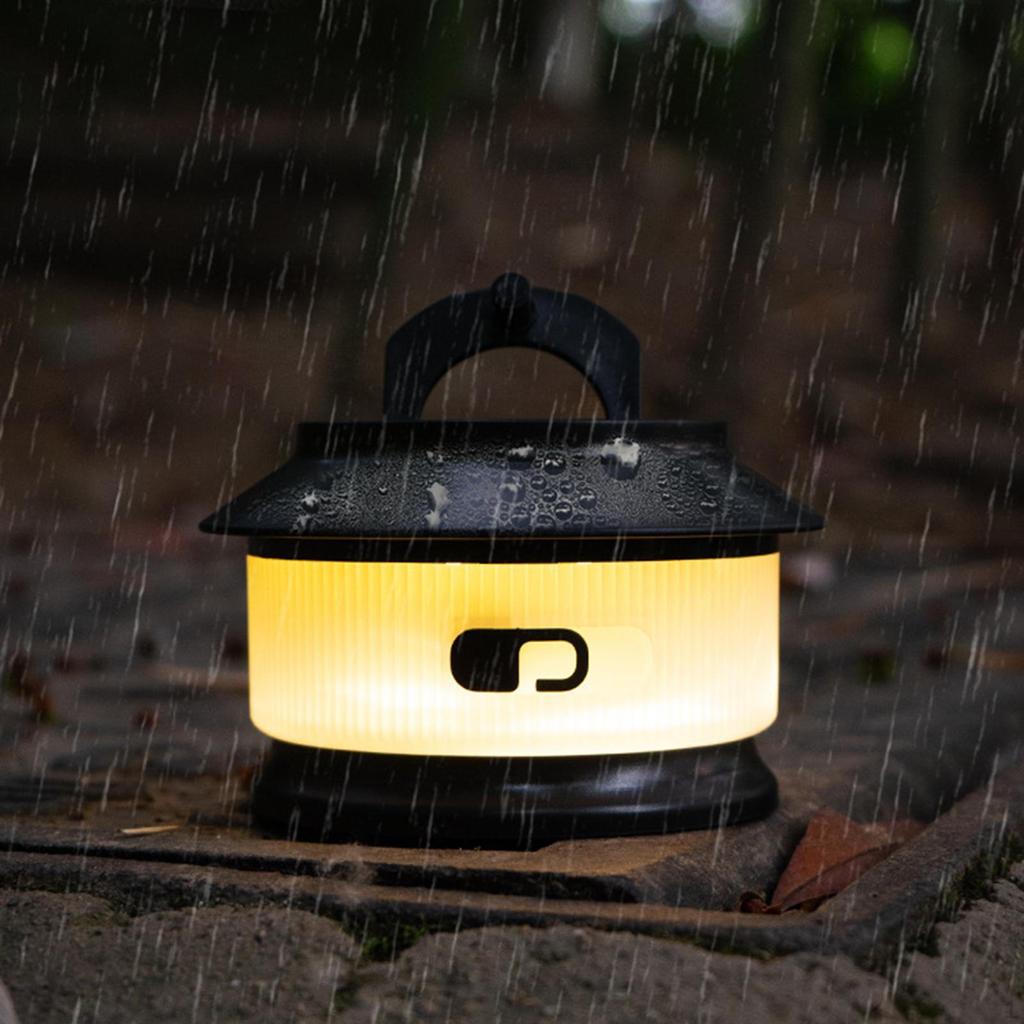 Camping Lights LED Lamp Long with Hook Waterproof Hanging Rechargeable Tent