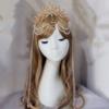 Diadema KC Halo Lolita Gotica Fatto a Mano Fascia Corona Dea del Sole Retrò Accessori per Capelli