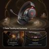 iKF V11 Pro 2.0 Wireless 4-Mode Gaming Headset with Visual Receiver
