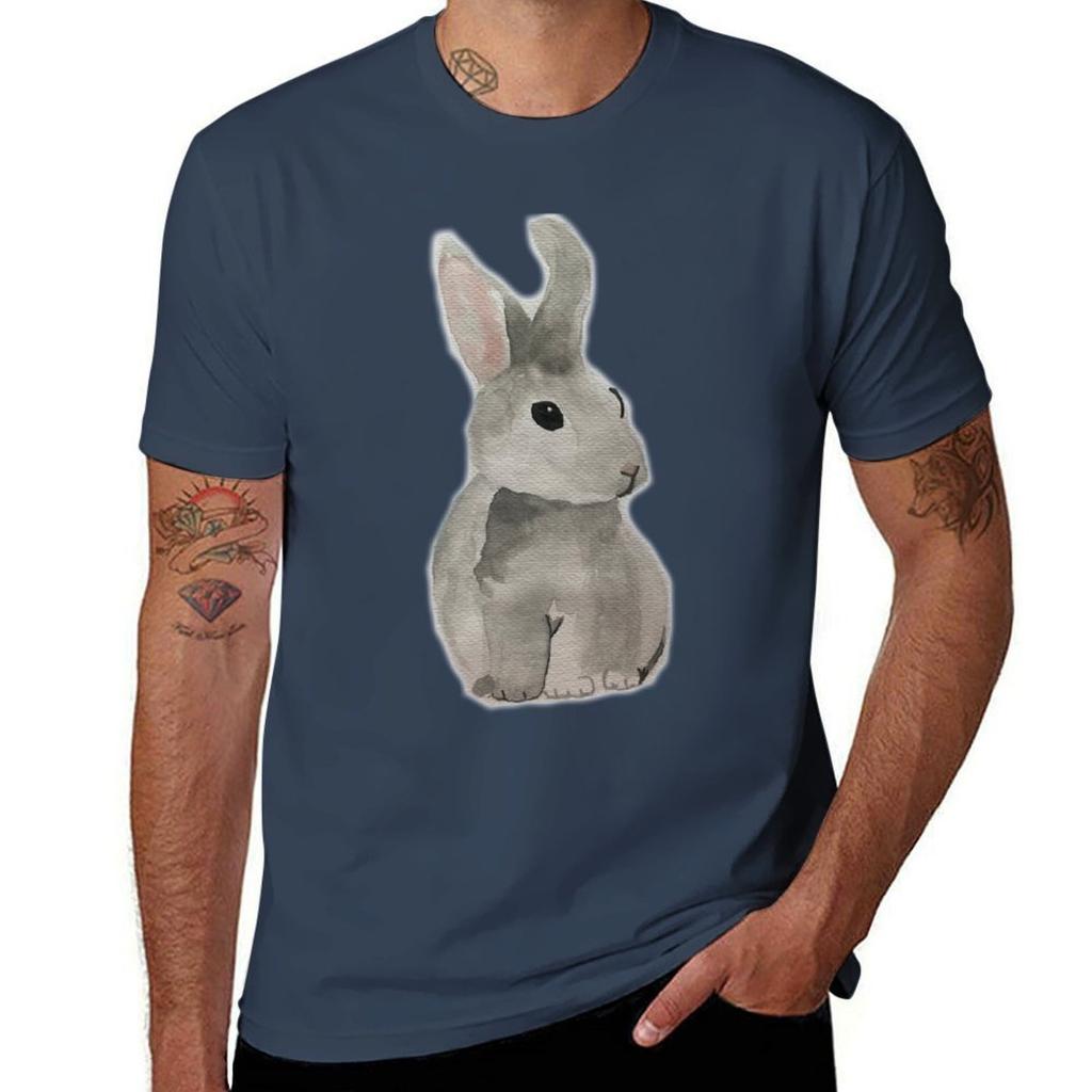 Cute Watercolor Easter Bunny Pink Orange Bunny Very Cute Watercolour Rabbit Cute Bunny Rabbit Loaf Tshirt