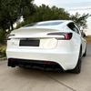 For Tesla Model 3 Highland 2023 2024 2025 Refit Rear Bumper Diffuser Lip Lower Spoiler Blade Wind Knife Splitter Plate Body Kit