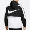 Nike Men s Zip-Up Sports Hooded Jacket 'Black/White' DJ4131-010