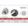 2PCS Universal Waterproof 12V Hi Low Tone Motorcycle Car Electric Super Horn Electric Disc Speaker Car Reversing Horn