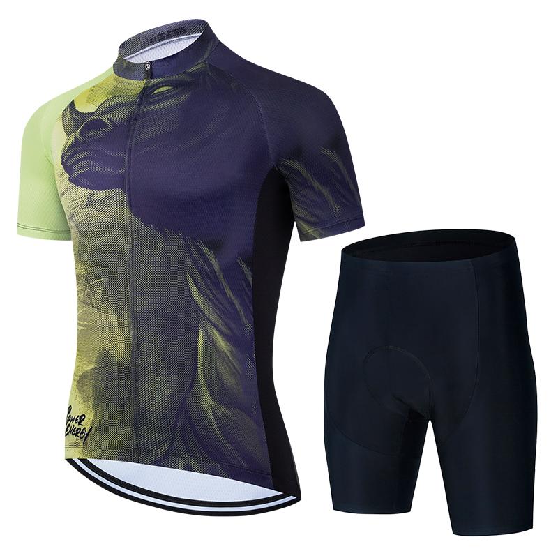 Man Cycling Jersey Summer Short Sleeve Bicycle Cycling Clothing Kit Mtb Bike Wear Triathlon Maillot Ciclismo2026 Summer Breathable Cycling Suit Set
